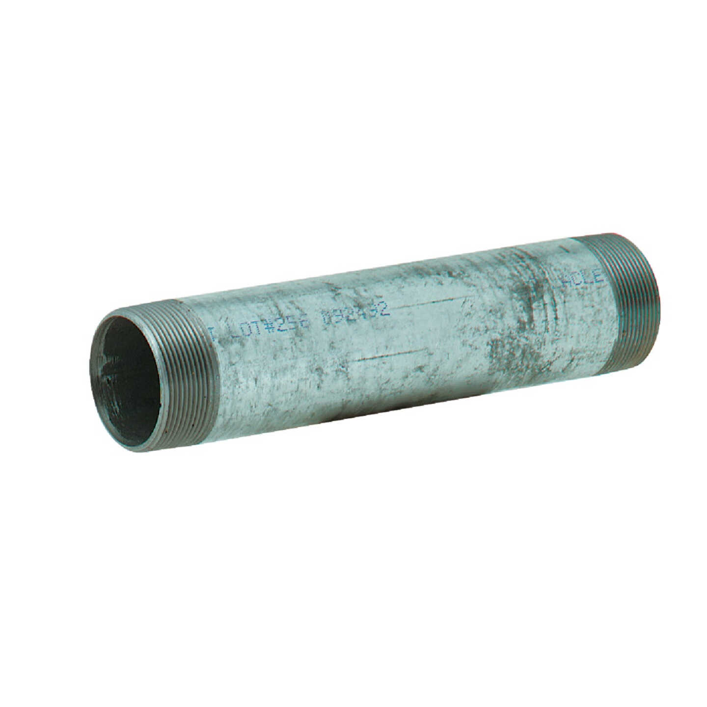 Anvil 2 In. x 10 In. Welded Steel Galvanized Nipple Image 1