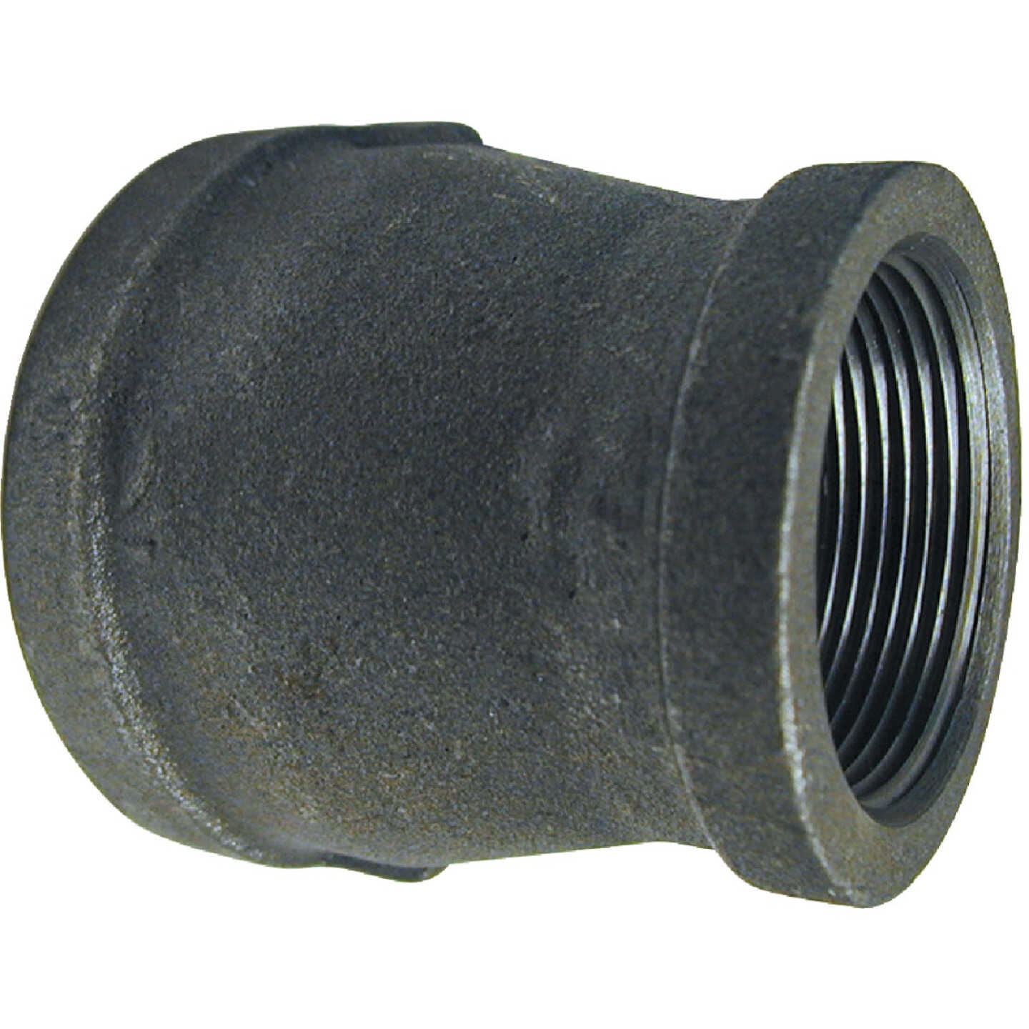 Southland 1-1/2 In. x 1-1/4 In. Malleable Black Iron Reducing Coupling Image 1