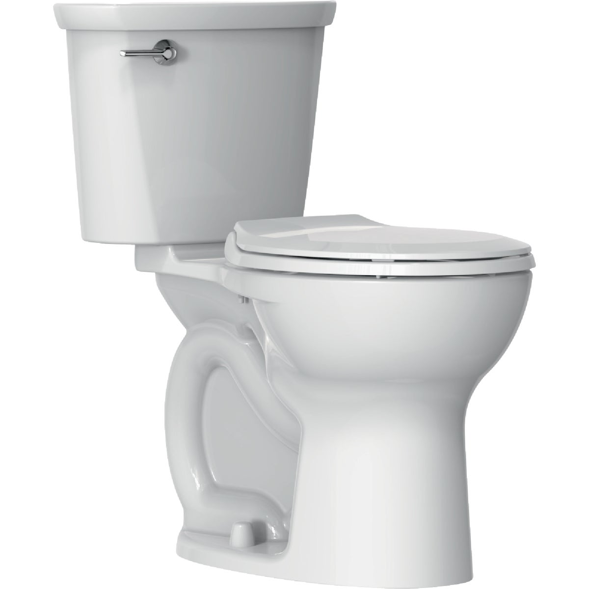 American Standard Cadet 10 In. Rough-In White Chair Height Round Bowl 1.28 GPF Toilet