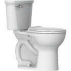 American Standard Cadet 10 In. Rough-In White Chair Height Round Bowl 1.28 GPF Toilet Image 6