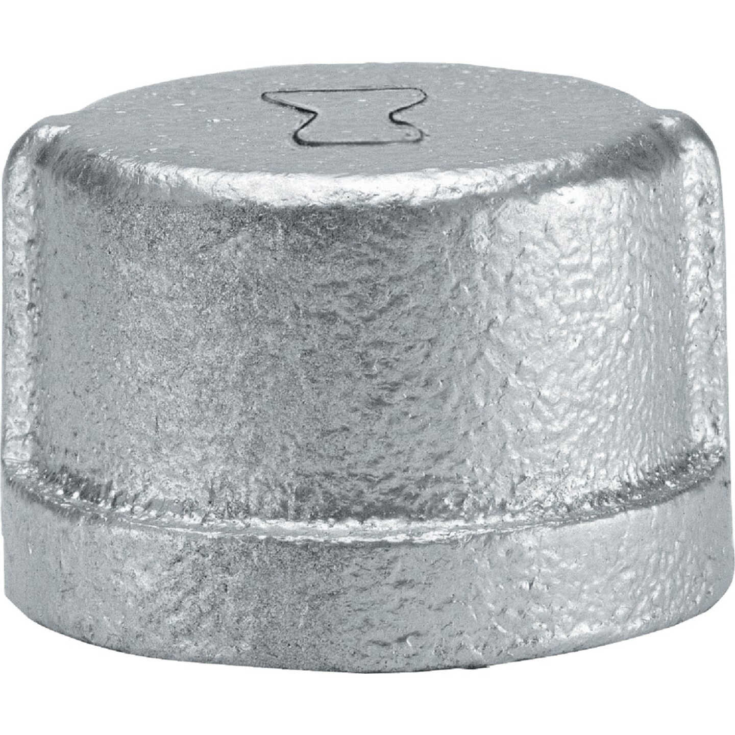 Anvil 1 In. Malleable Iron Galvanized Cap Image 1