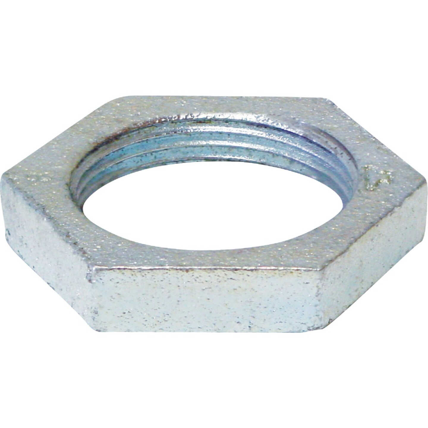 Anvil 1-1/2 In. Malleable Iron Galvanized Lock Nut Image 1