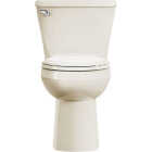 American Standard Colony3 Chair Height Bone Elongated Bowl 1.28 GPF Toilet-To-Go Image 4