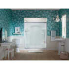 Sterling Ensemble 48 In. W. x 72-1/2 In. H. White Vikrell Shower Back Wall Image 2