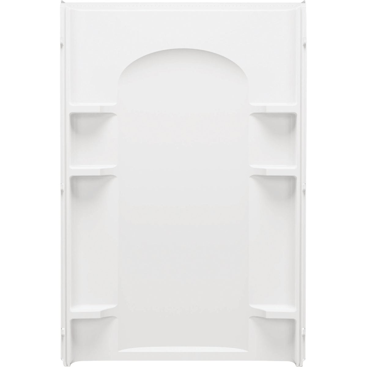 Sterling Ensemble 48 In. W. x 72-1/2 In. H. White Vikrell Shower Back Wall