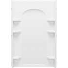 Sterling Ensemble 48 In. W. x 72-1/2 In. H. White Vikrell Shower Back Wall Image 1