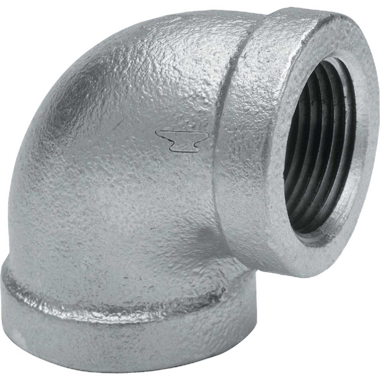 Anvil 3/4 In. x 1/2 In. 90 Deg. Reducing Galvanized Elbow (1/4 Bend) Image 1