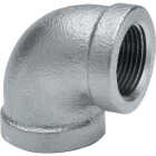 Anvil 1 In. x 3/4 In. 90 Deg. Reducing Galvanized Elbow (1/4 Bend) Image 1