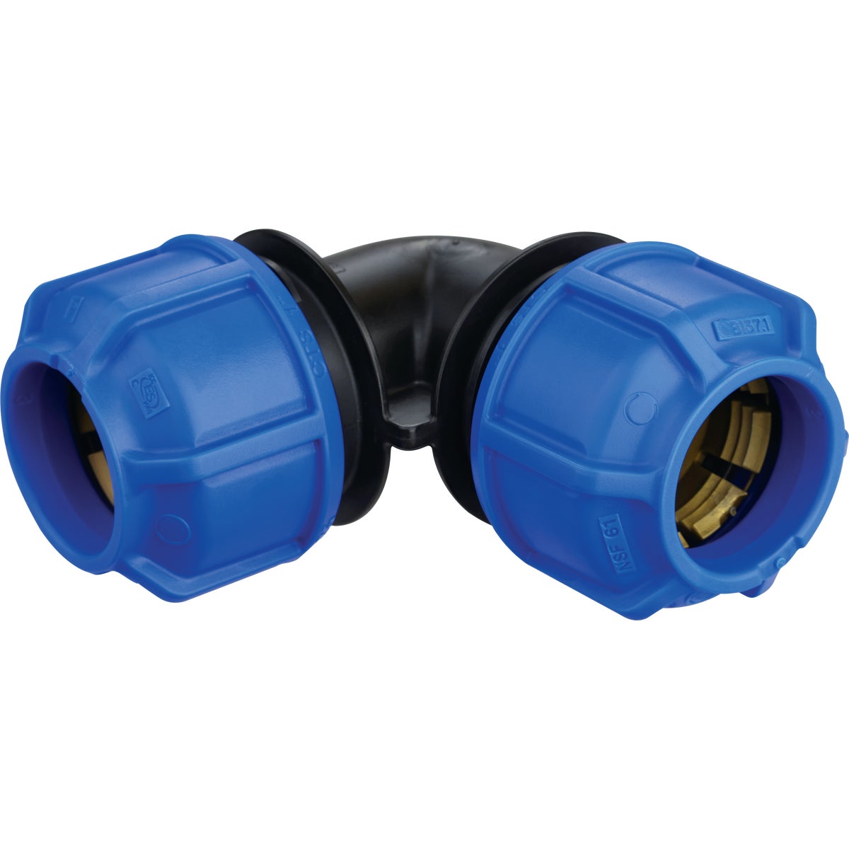 IPEX 1 In. Polyethylene CTS Compression 90 Deg Elbow