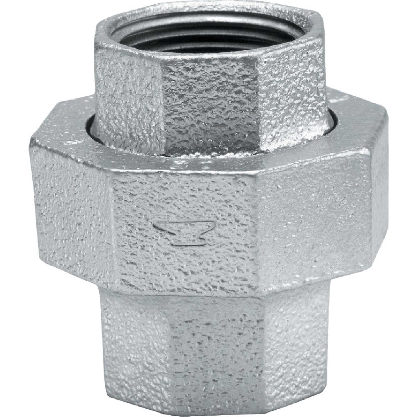 Anvil 3/8 In. x 3/8 In. FPT Malleable Iron Galvanized Union Image 1