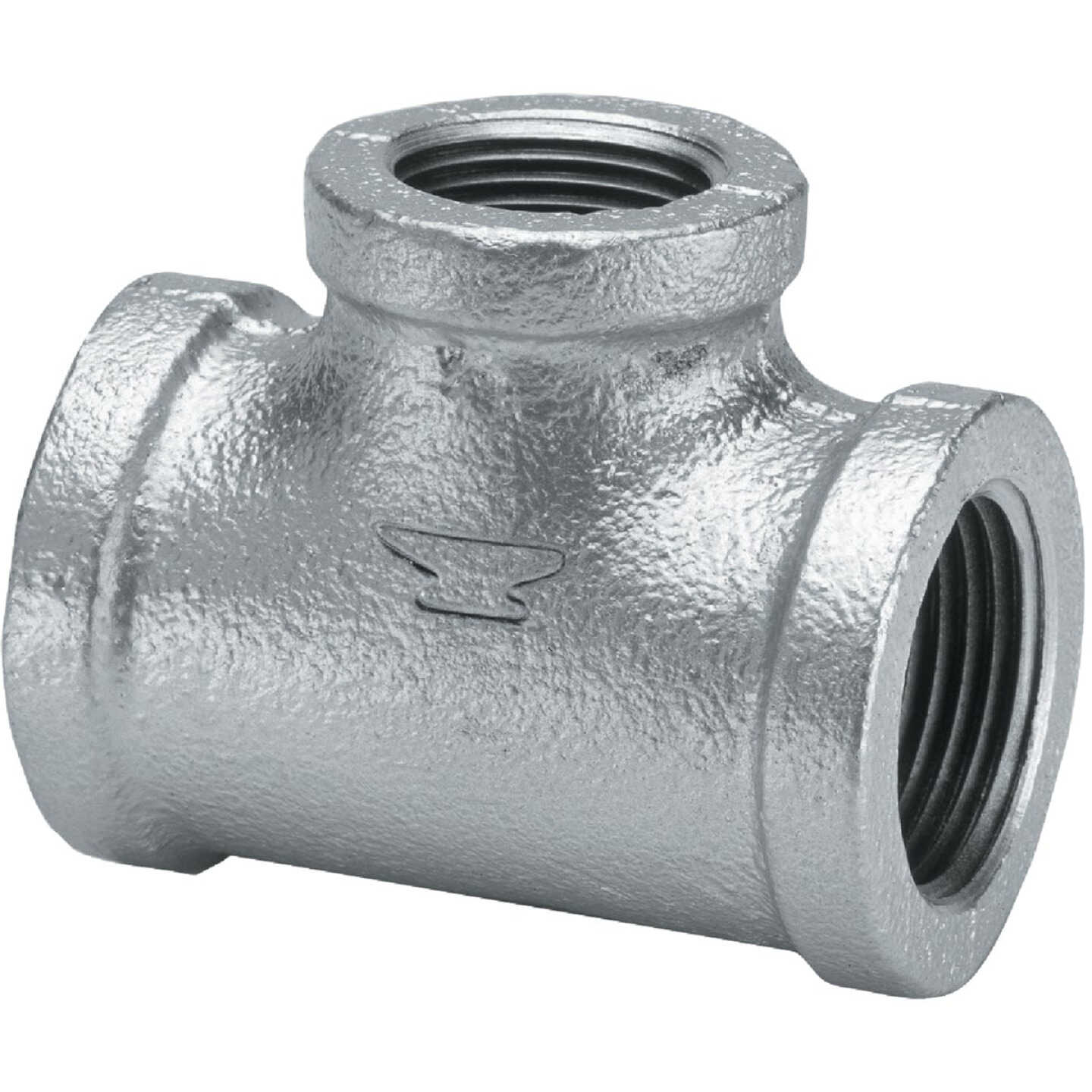 Anvil 2 In. Malleable Iron Galvanized Tee Image 1