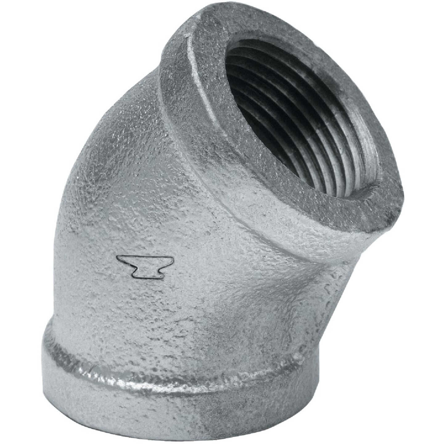 Anvil 1/8 In. 45 Deg. Galvanized Elbow (1/8 Bend) Image 1