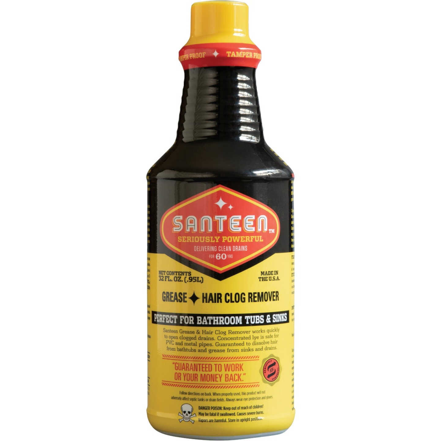 Santeen 32 Oz. Grease & Hair Drain Clog Remover Image 1