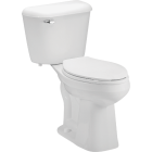 Mansfield Pro-Fit 3 White Elongated Bowl 1.28 GPF Toilet Kit Image 2