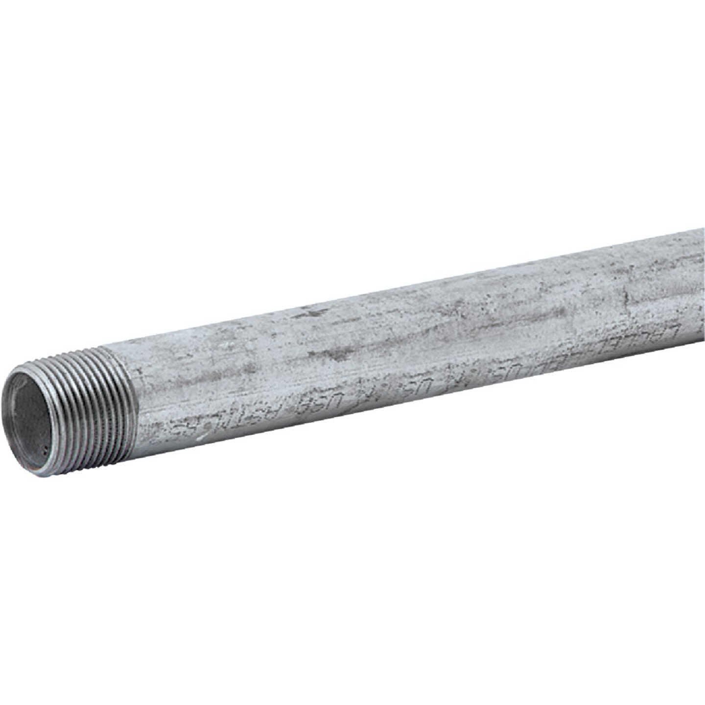 Southland 1/8 In. x 10 Ft. Carbon Steel Threaded Galvanized Pipe Image 1