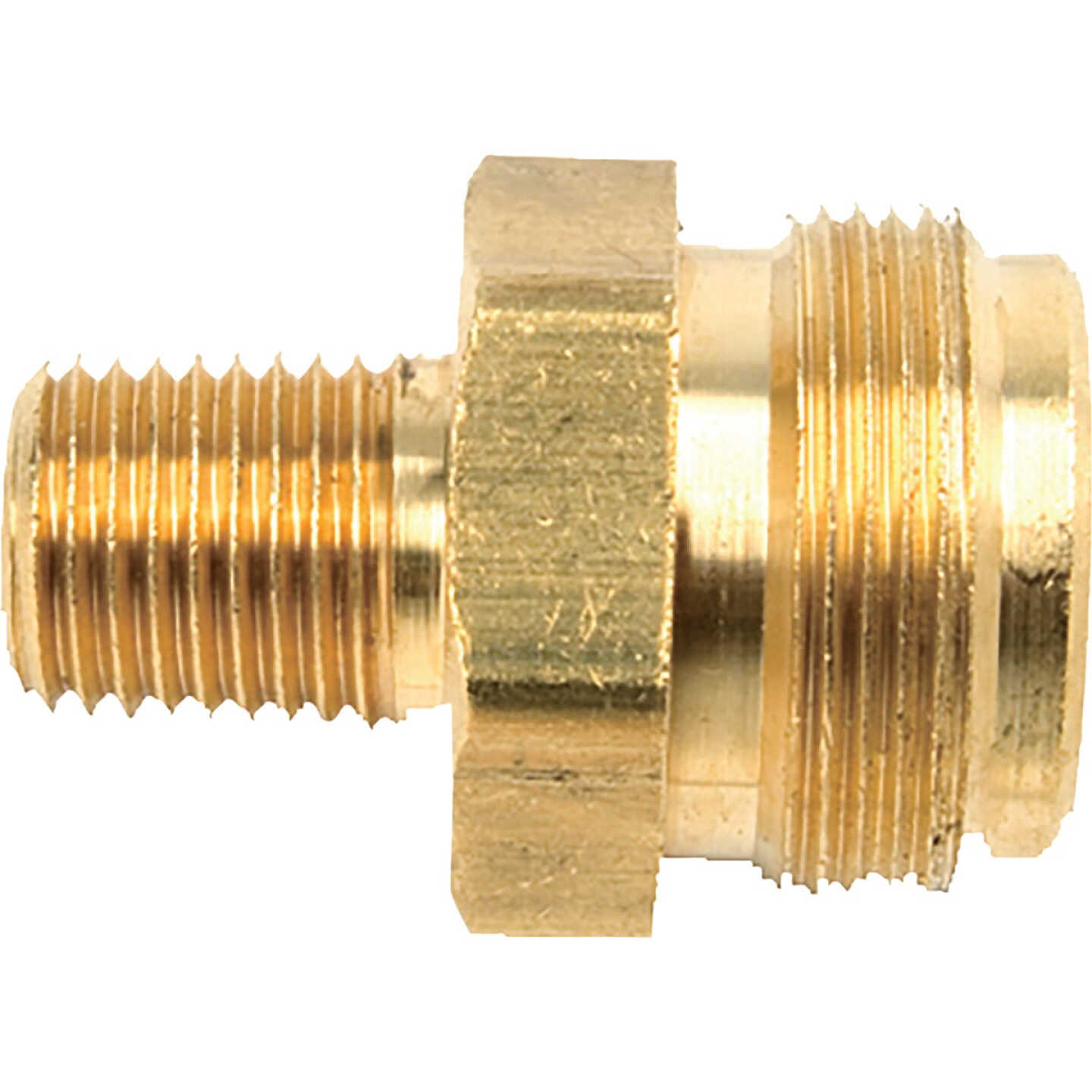 MR. HEATER 1 In.-20 MTCT x 1/4 In. MPT Brass LP Cylinder Adapter Image 1