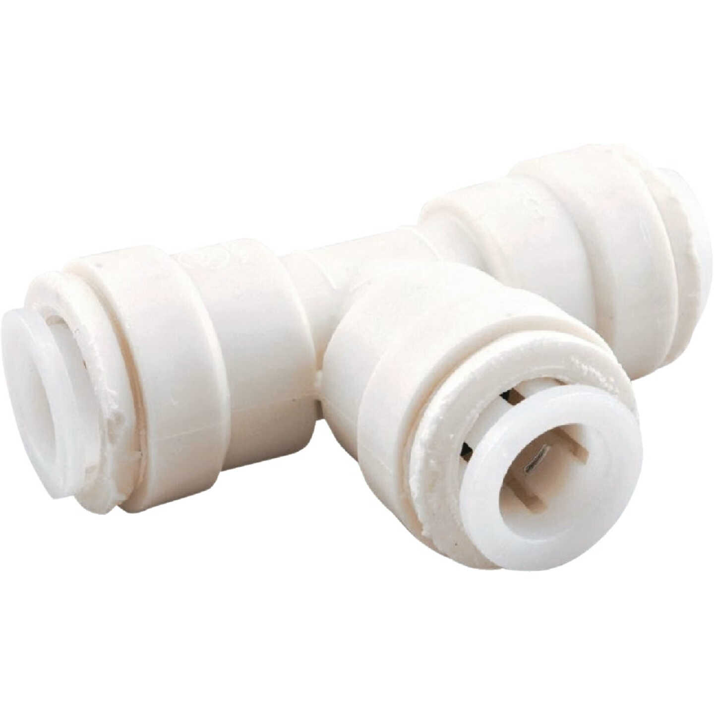 Watts 3/8 In. x 3/8 In. x 3/8 In. OD Tubing Quick Connect Plastic Tee Image 1