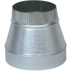 Imperial 24 Ga. 4 In. x 3 In. Galvanized Reducer Image 1
