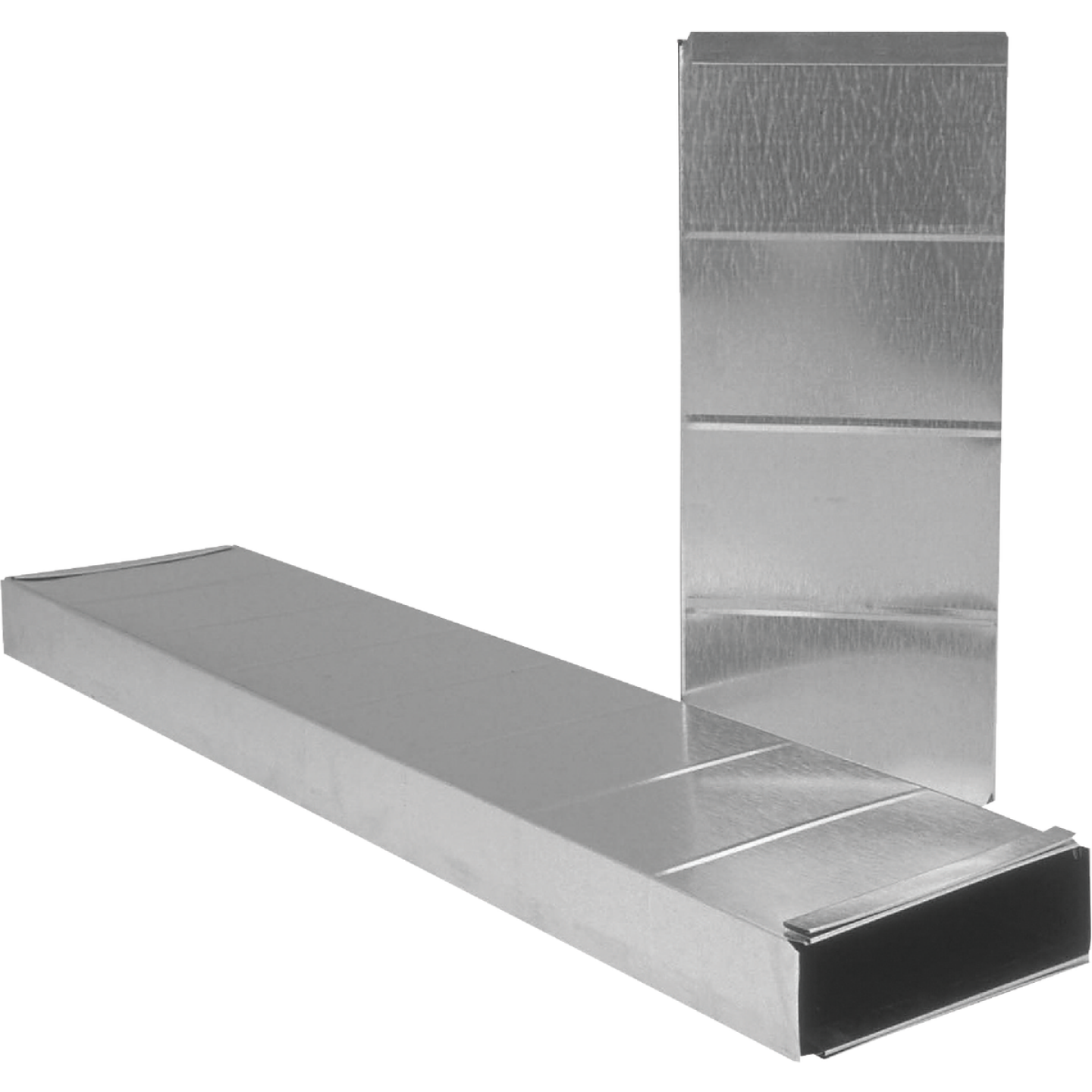 Imperial 30 Ga. 2-1/4 In. x 12 In. x 24 In. Galvanized Stack Duct Image 1