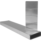 Imperial 30 Ga. 3-1/4 In. x 10 In. x 24 In. Galvanized Stack Duct Image 1