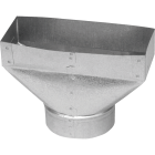 Imperial 30 Ga. 3-1/4 In. x 10 In. x 6 In. Universal Register Boot Image 1