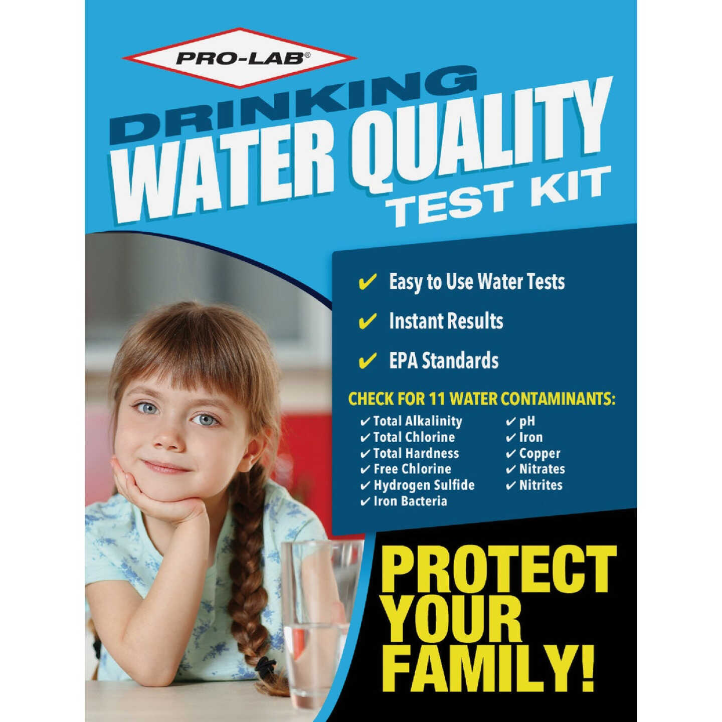Pro Lab Instant Results Water Quality Test Kit Image 1
