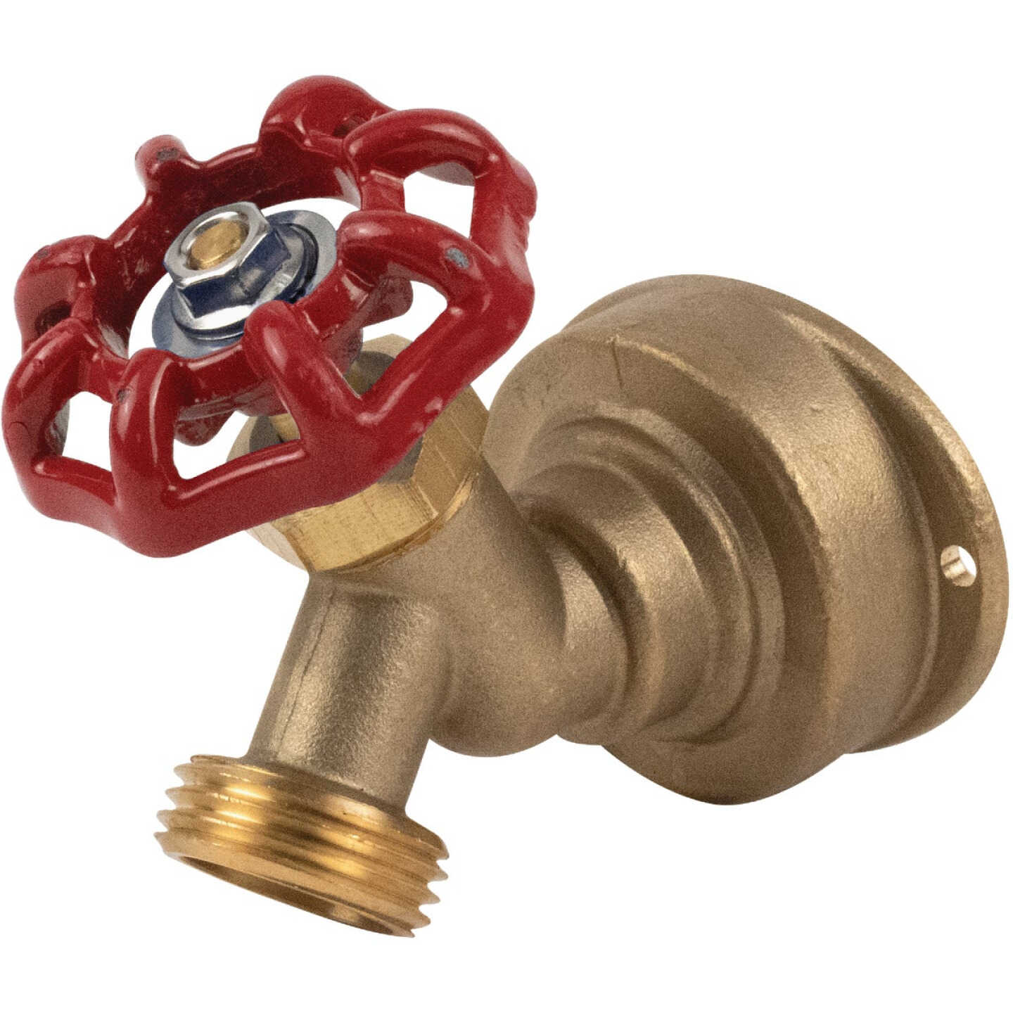 Brass 3/4-in PF x 3/4-in MHT Sillcock Image 1
