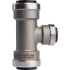 QuickFitting 3/4 In. x 3/4 In. x 1/2 In. Push-to-Connect Stainless Steel Reducing Tee Image 1