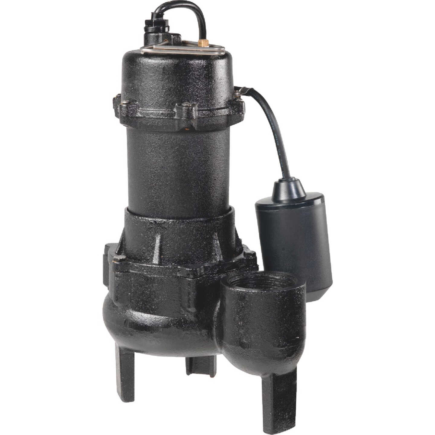 Wayne 1/2 H.P. Cast Iron Sewage Ejector Pump with Tether Switch Image 1