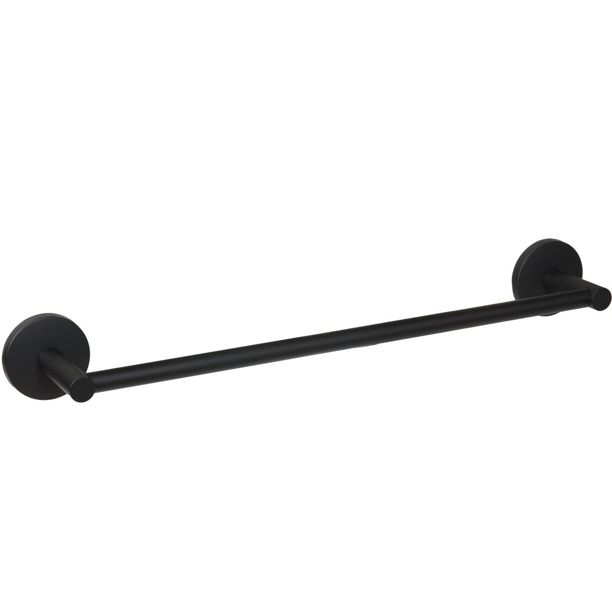 Home Impressions Triton 24 In. Matte Black Towel Bar Image 1