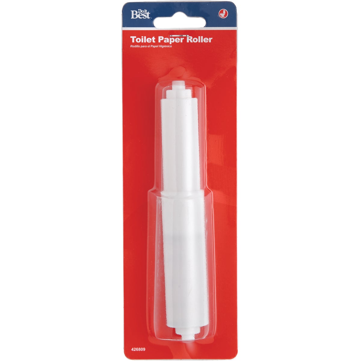 Do it Best White Plastic Toilet Paper Replacement Roller Image 2