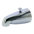 Do it 5-1/2 In. Chrome-Plated Zinc Bathtub Spout with Diverter Image 1