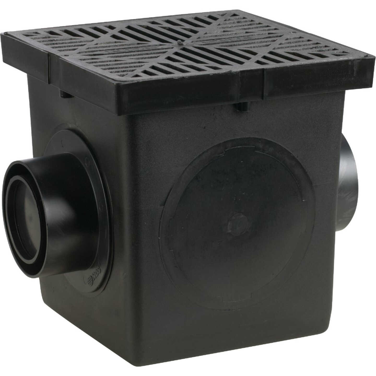NDS 12 In. x 12 In. Black Square Catch Basin Image 1