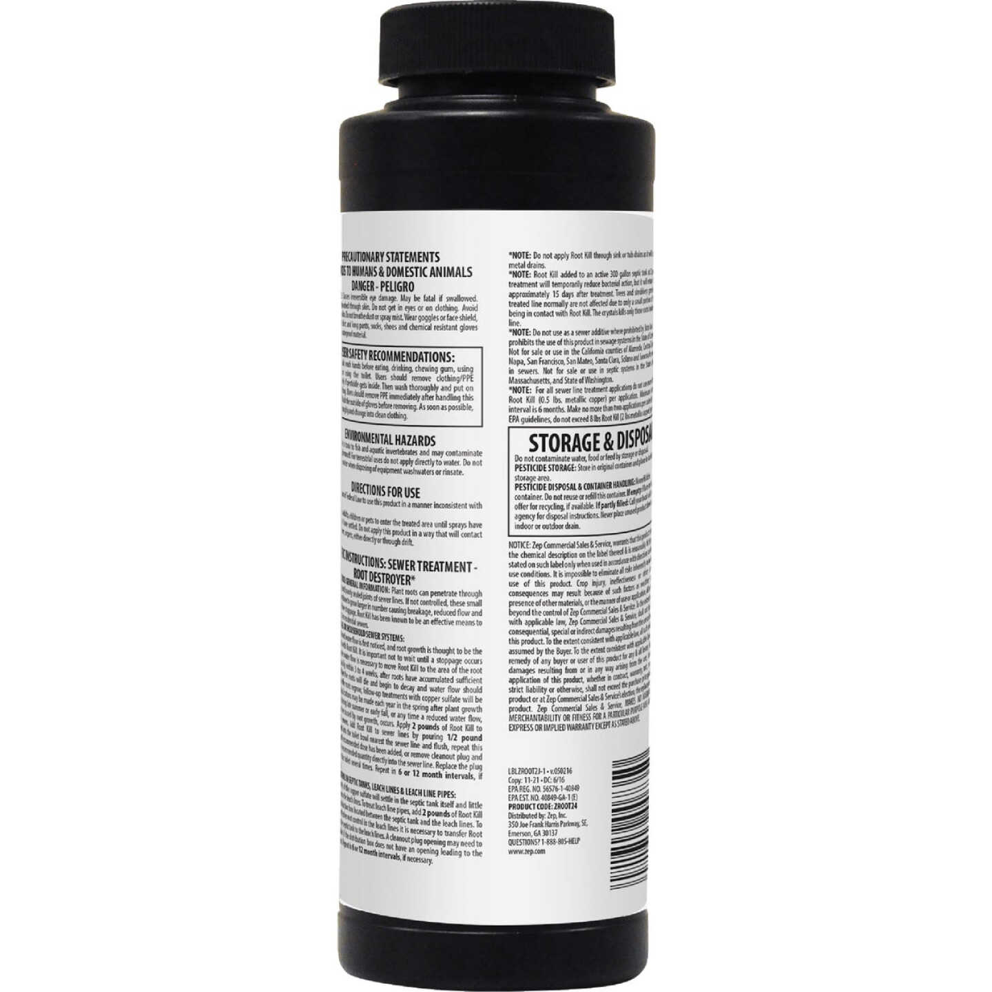 Zep 2 Lb. Granular Root Killer Image 2