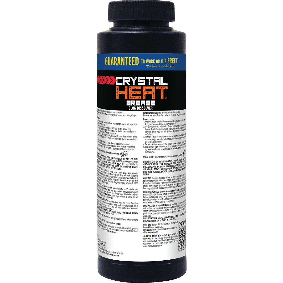 Zep Commercial 2 Lb. Crystal Heat Drain Opener Image 2