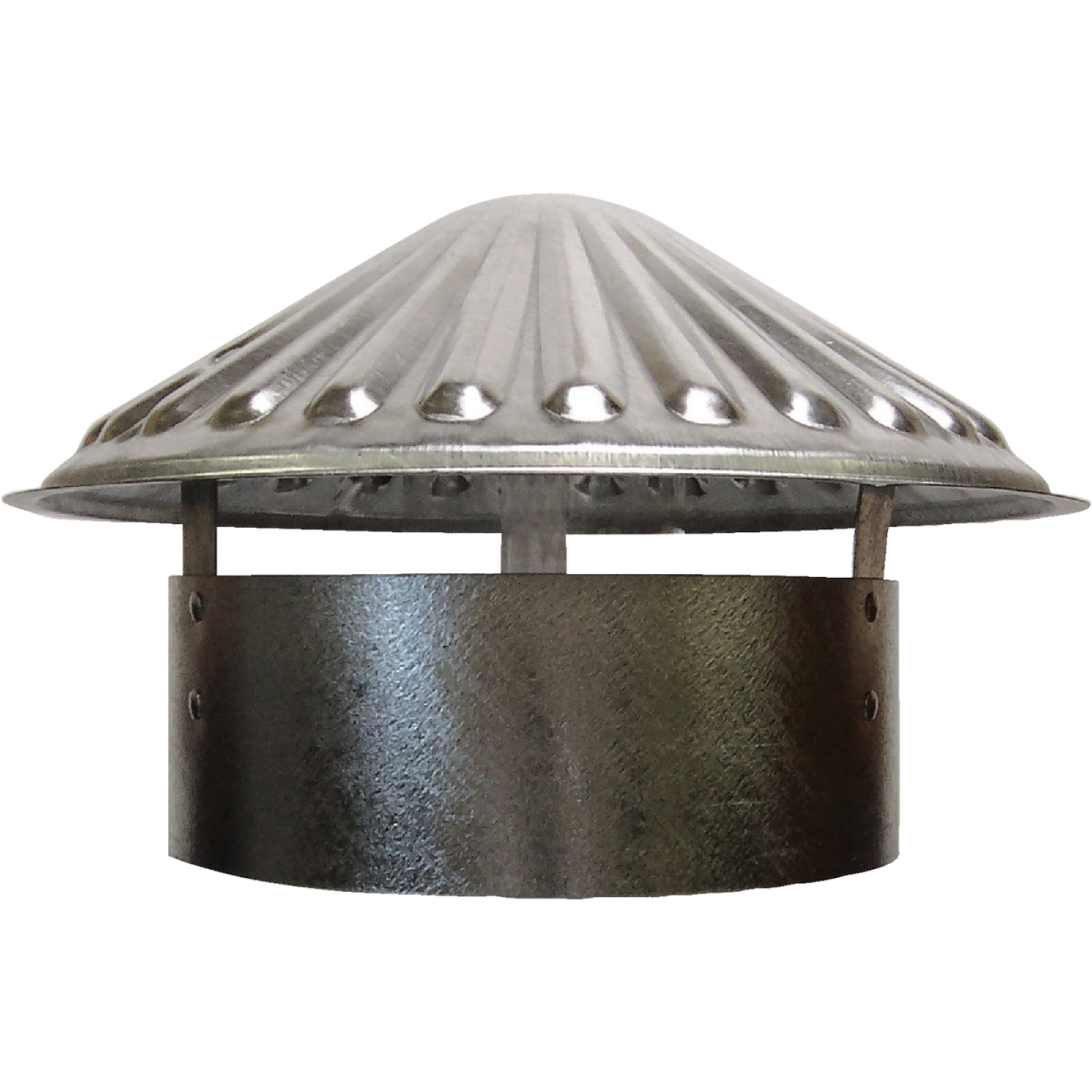 S & K Galvanized Steel 8 In. x 11 In. Vent Pipe Cap Image 1