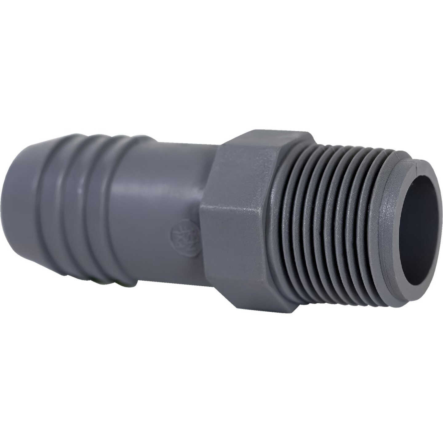 Boshart 3/4 In. MPT x 1 In. Insert Reducing Polypropylene Hose Adapter Image 1