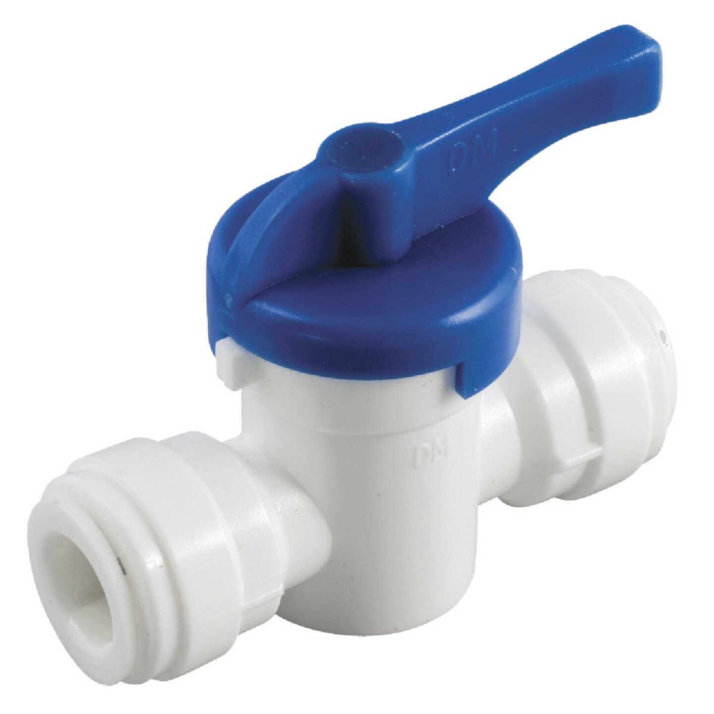 Anderson Metals 1/4 In. x 1/4 In. Plastic Push-In Ball Valve Image 1