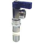 ProLine 1/2 In. MIP x 1/2 In. SWT x 3/4 In. MHT Blue Handle Washing Machine Valve Image 1