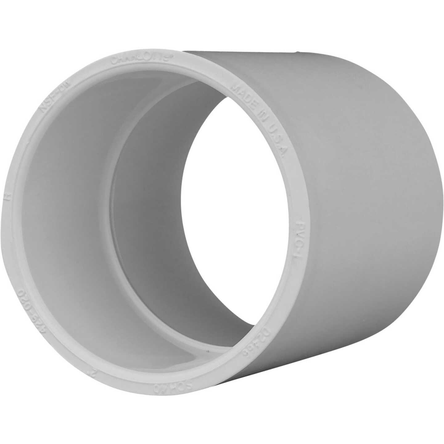 Charlotte Pipe 2 In. Sch. 40 PVC Coupling Image 1
