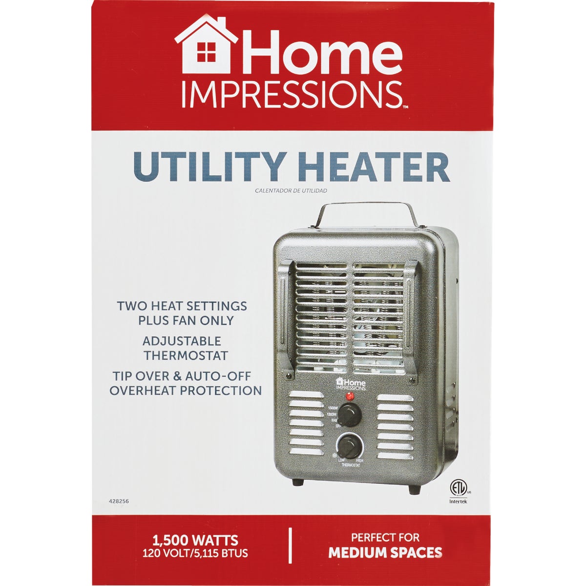 Home Impressions 1500W 120V Milkhouse Heater Image 2
