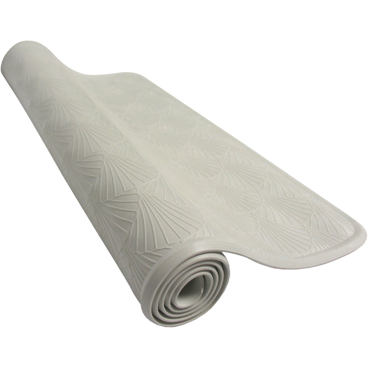 Zenith Zenna Home 16 In. x 28 In. White Rubber Bath Mat