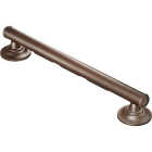 Moen Home Care 16 In. Concealed Screw Designer Grab Bar with Grip Pad, Old World Bronze Image 1