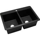 Stylebuilt 33 In. x 22 In. x 10 In. Granite/Composite Kitchen Sink Image 2