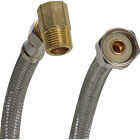 Fluidmaster Universal Fit 60 In. L Braided Stainless Steel Dishwasher Connector Image 1