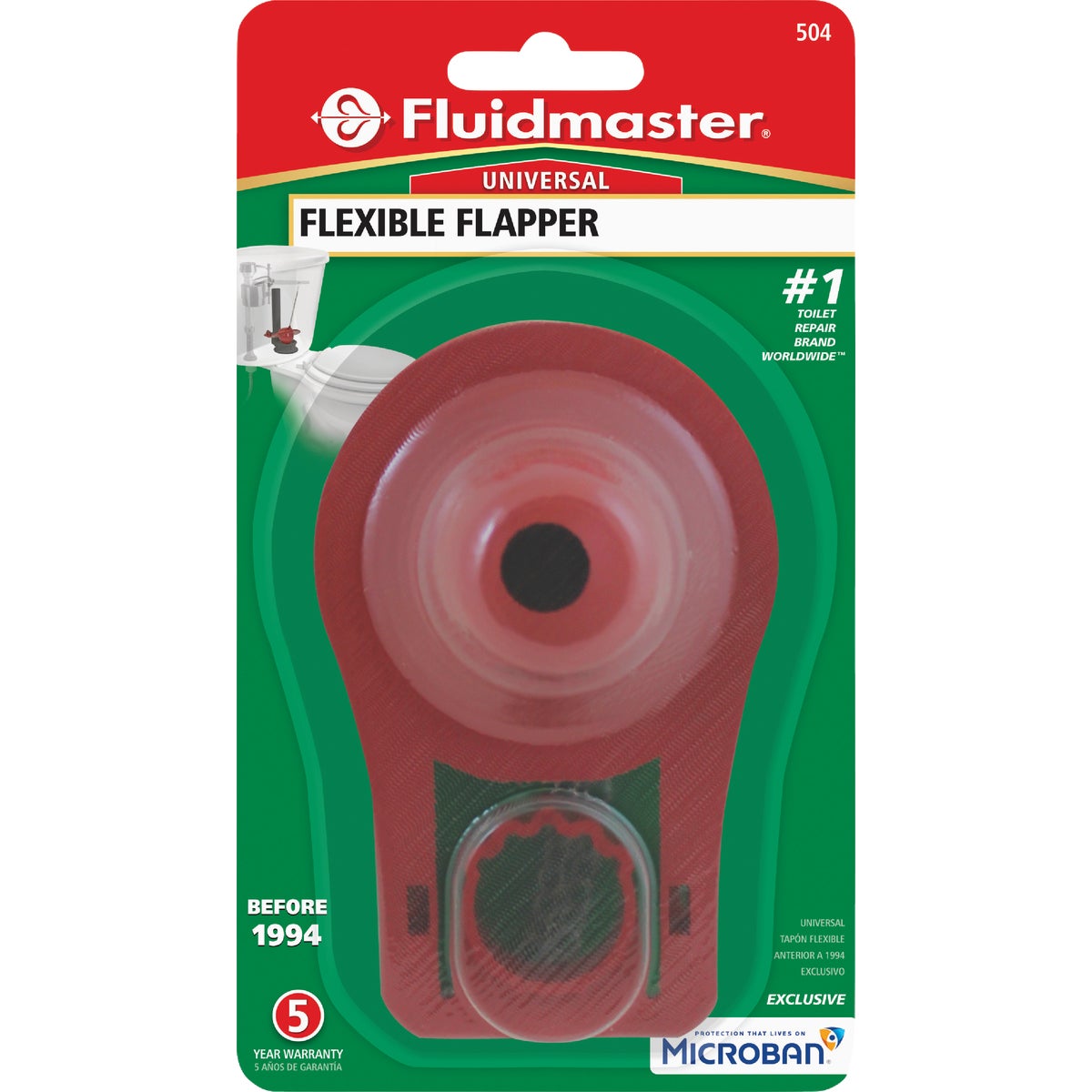 Fluidmaster 2 In. Universal Chlorine-Resistant Long Lasting Flapper Image 4