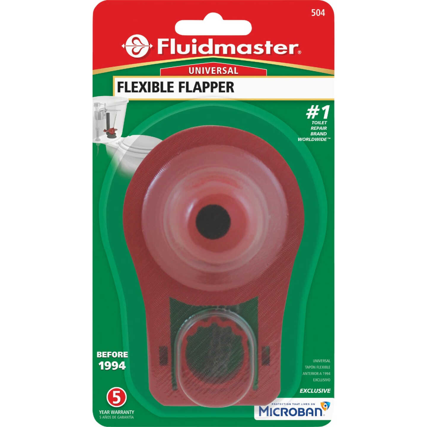Fluidmaster 2 In. Universal Chlorine-Resistant Long Lasting Flapper Image 4