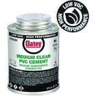 Oatey 8 Oz. Clear Medium-Bodied PVC Pipe Cement Image 1