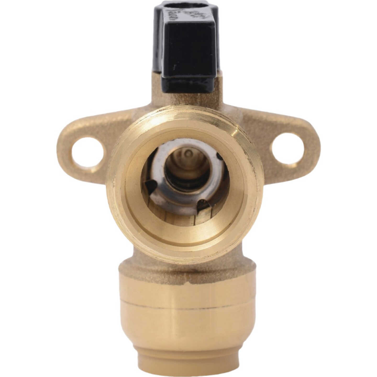 SharkBite 1/2 in. x 3/4 in. MHT Push-to-Connect Angle Washing Machine Valve Image 5