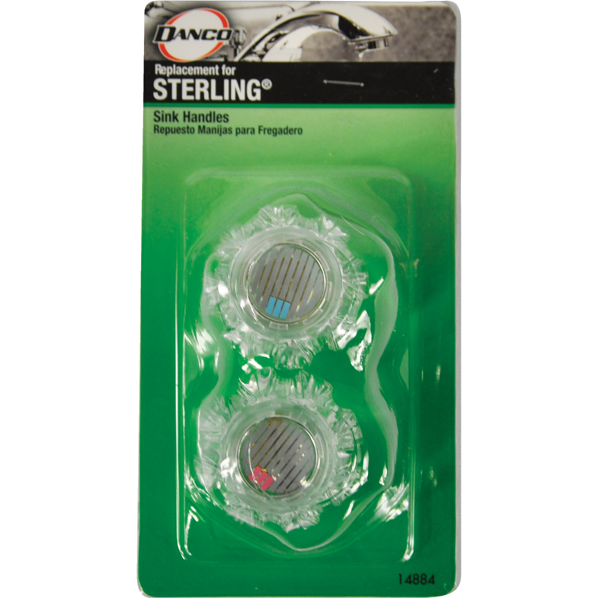 Danco Acrylic Nonmetallic Clear Faucet Handle Image 2